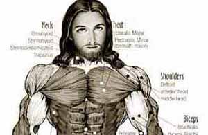 jesus muscle faith scriptures strengthen fi web god real lord he christian